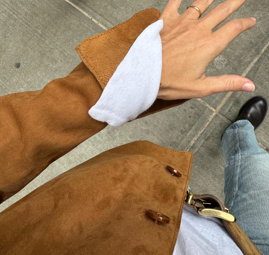 Emanuelle Tissue Suede Jacket
