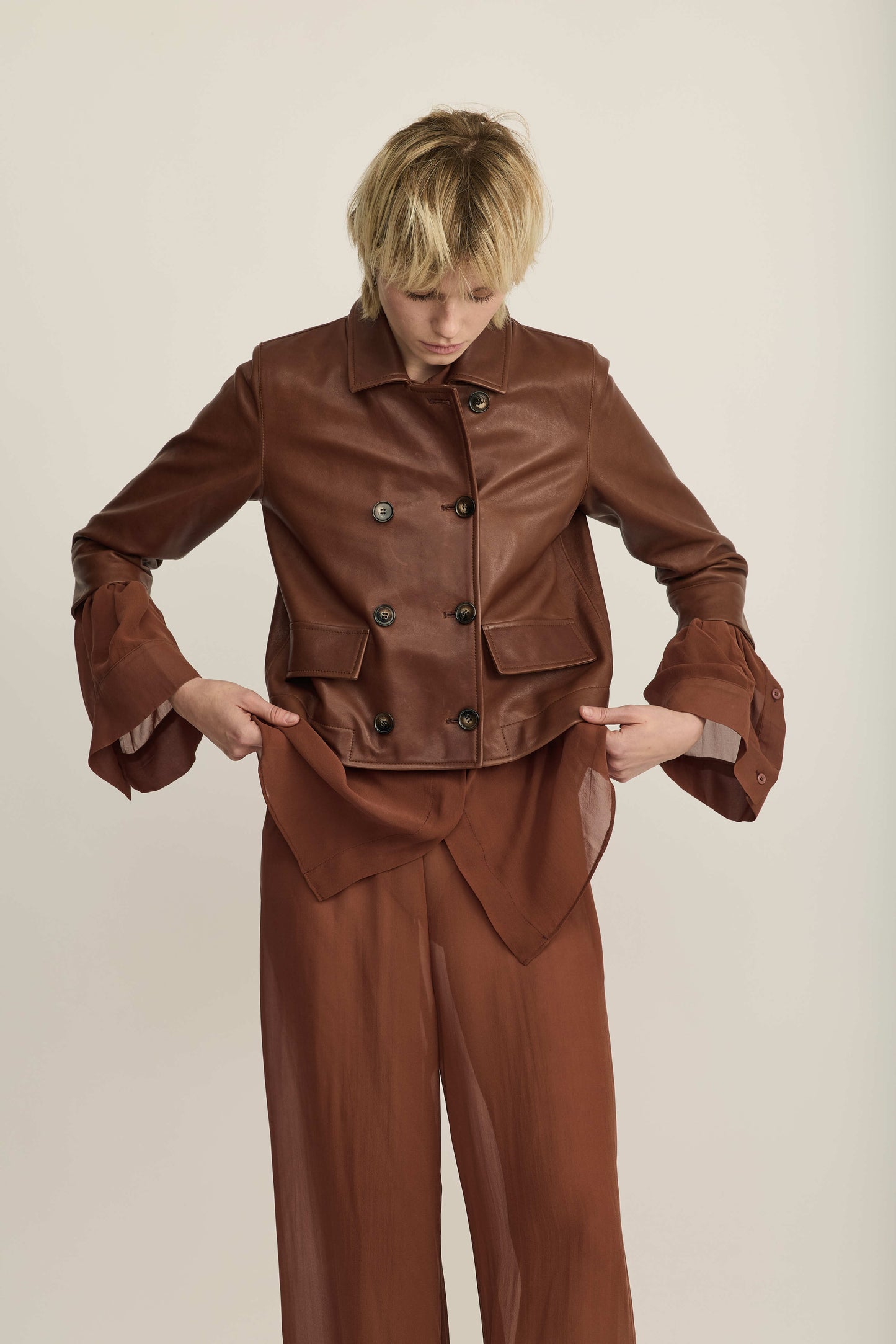 brown