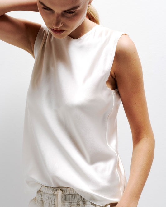 Carine Silk Tank