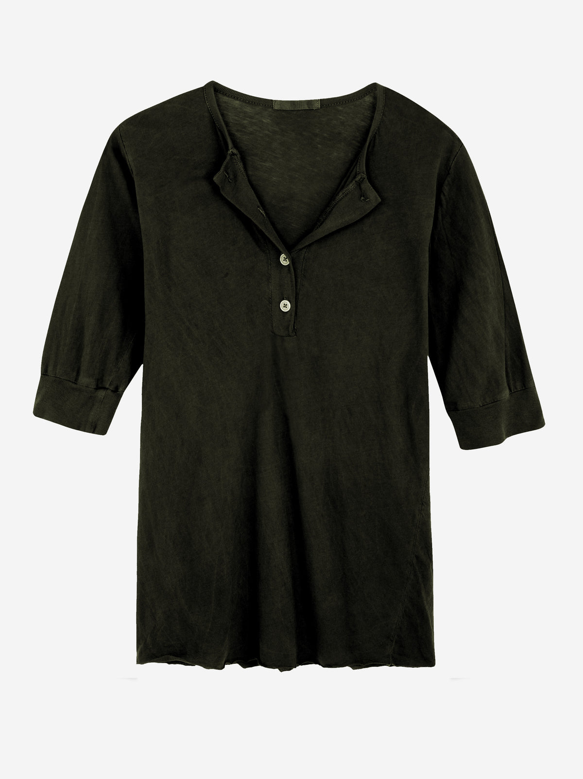 Gaia Tissue Cotton Henley