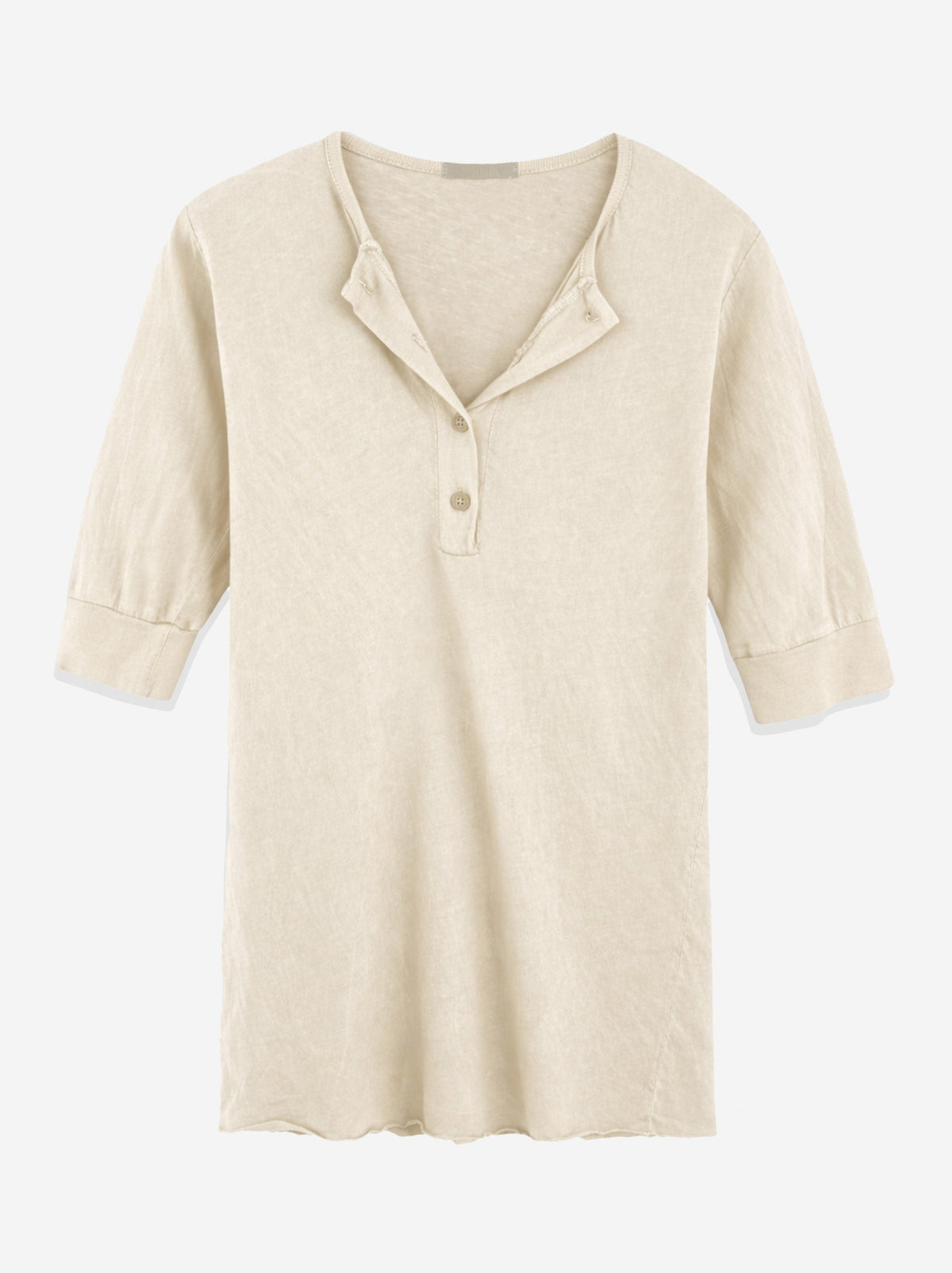 Gaia Tissue Cotton Henley