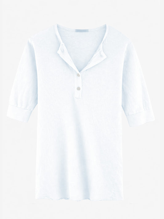 Gaia Tissue Cotton Henley