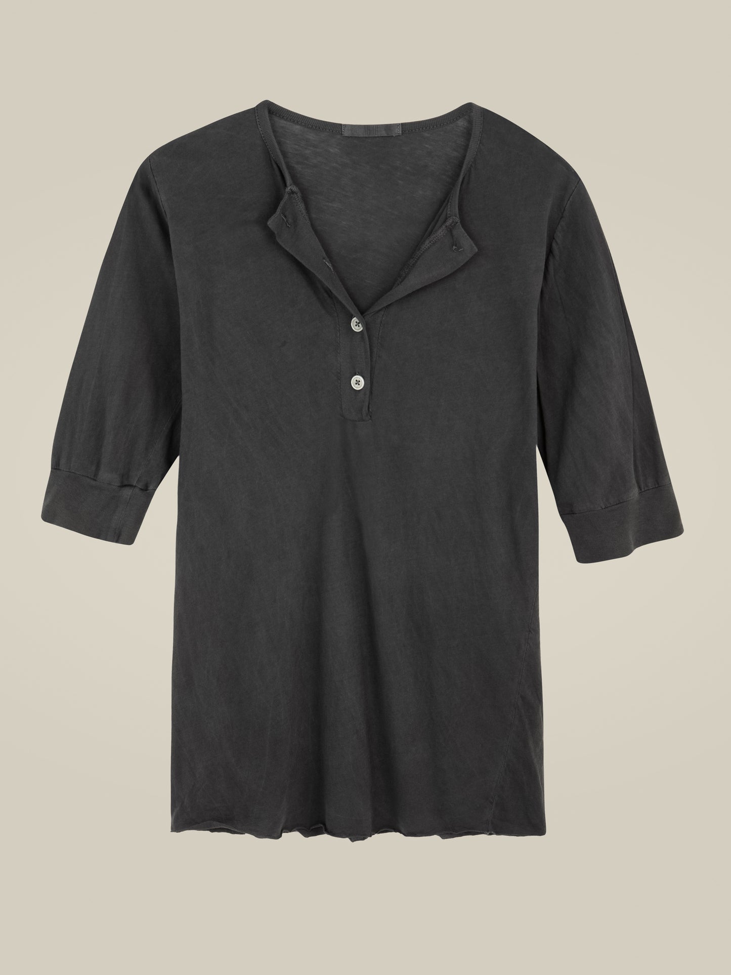 Gaia Tissue Cotton Henley