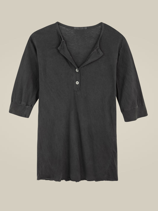 Gaia Tissue Cotton Henley